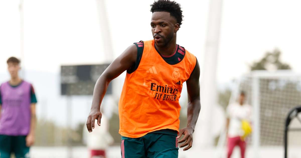 Vinicius Junior in action