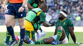 South Africa face anxious wait as Kolisi suffers 'tough' injury blow against Argentina