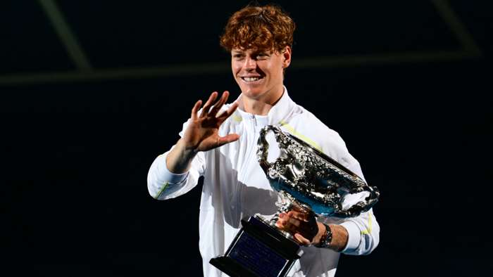 Australian Open: Champion Sinner delighted after Zverev comparison to idol Djokovic