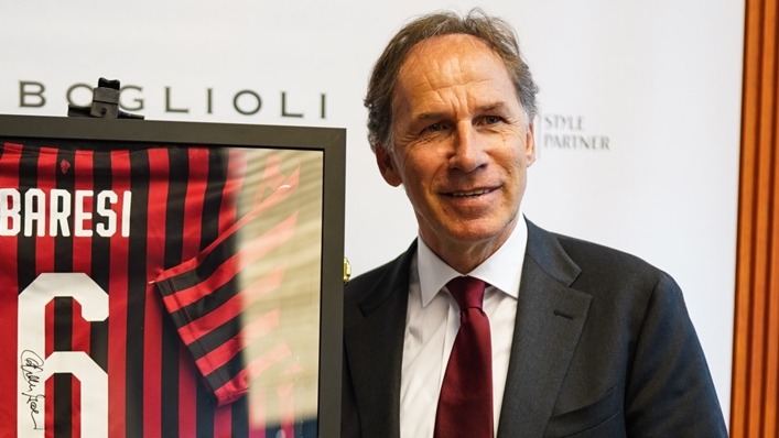 Milan legend Franco Baresi