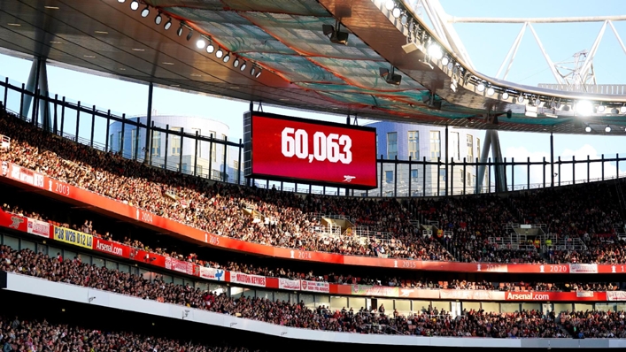 Arsenal sold out the Emirates Stadium for their Women’s Champions League semi-final clash with Wolfsburg