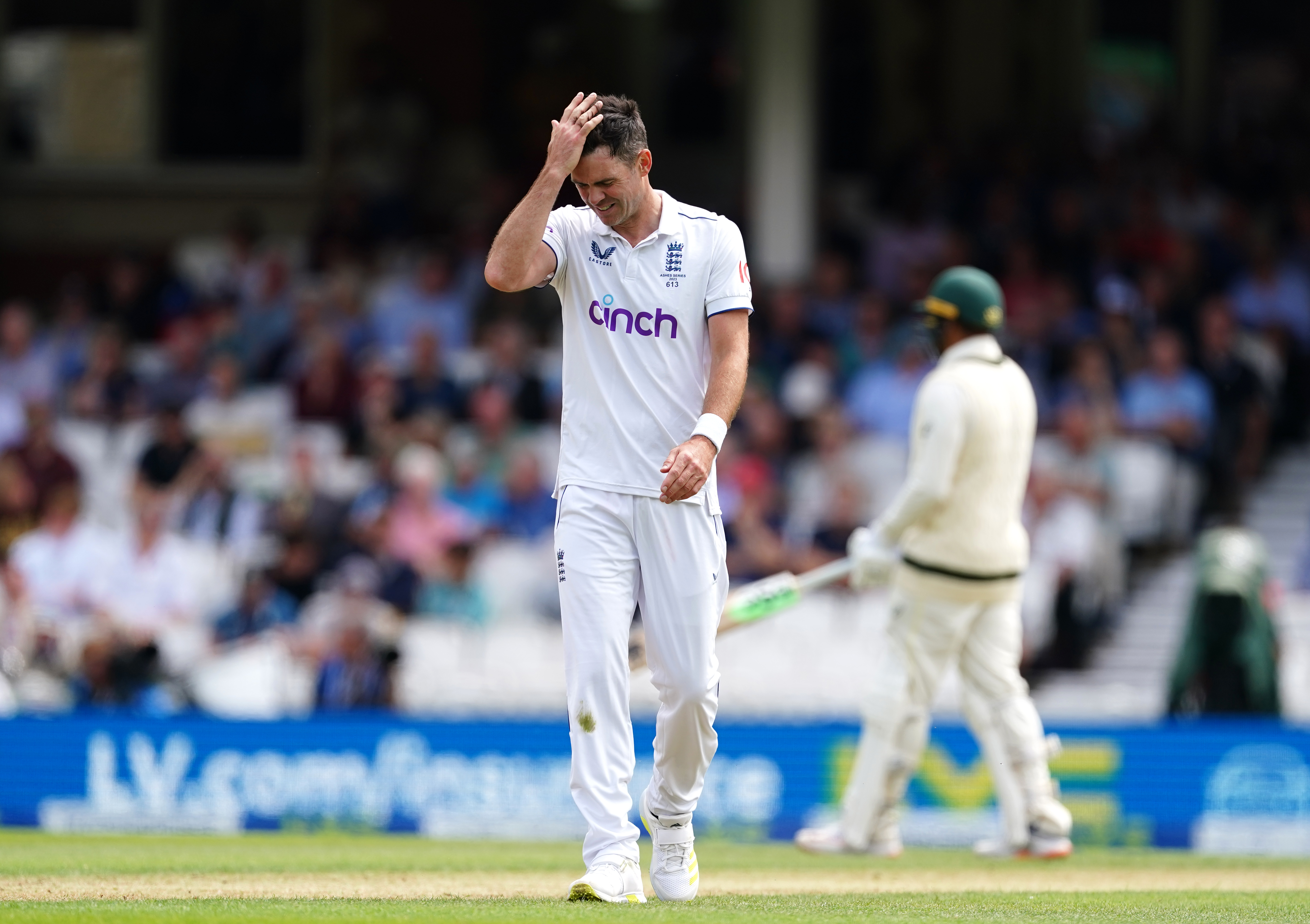 James Anderson struggled again