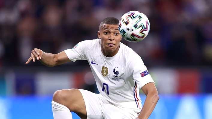 Kylian Mbappe has yet to score for France in three Euro 2020 appearances