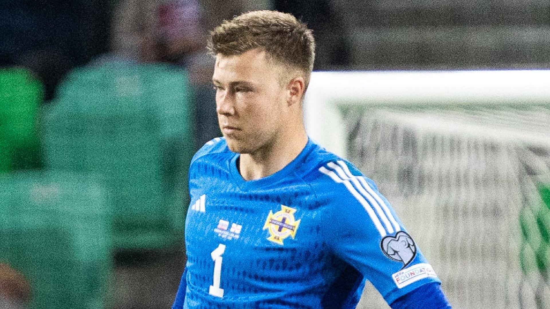 Northern Ireland goalkeeper Bailey Peacock-Farrell has already won 41 international caps (PA)