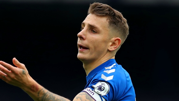 Lucas Digne is expected to depart Goodison Park this month