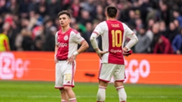 Ajax were dealt an Eredivisie title blow after a late 3-2 defeat to Feyenoord on Sunday