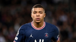 Paris Saint-Germain forward Kylian Mbappe