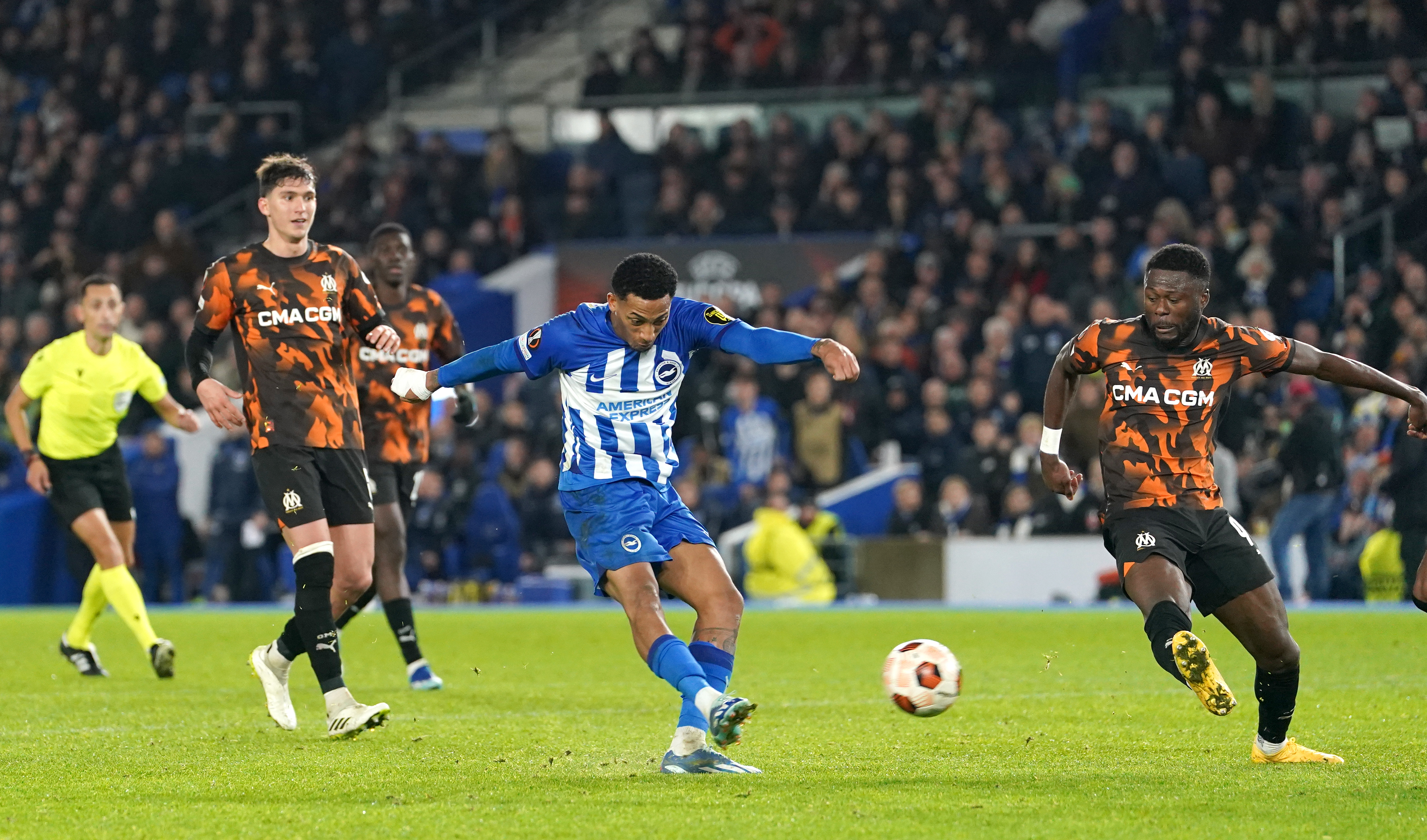 Brighton and Hove Albion v Olympique Marseille – UEFA Europa League – Group B – American Express Stadium