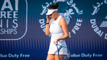 Qatar Open finalists Anisimova and Ostapenko suffer first-round exits in Dubai