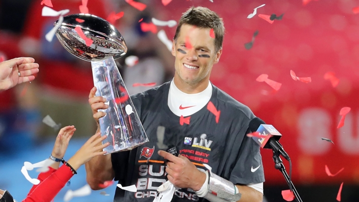 Seven-time Super Bowl champion Tom Brady