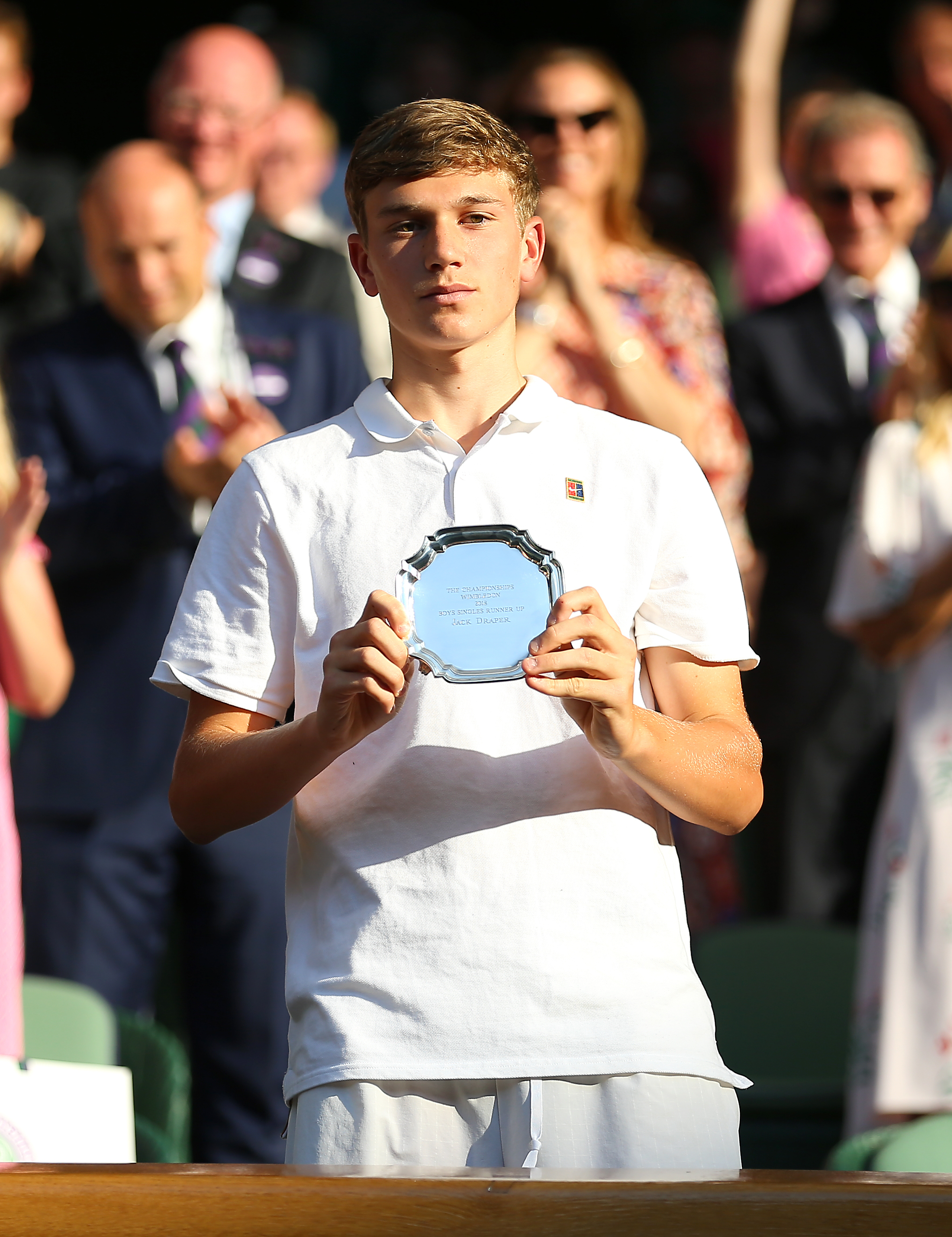 Jack Draper was runner-up in the boys' singles in 2018