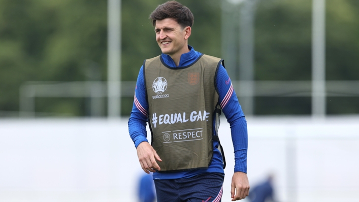 Harry Maguire is in contention to return for England against Scotland