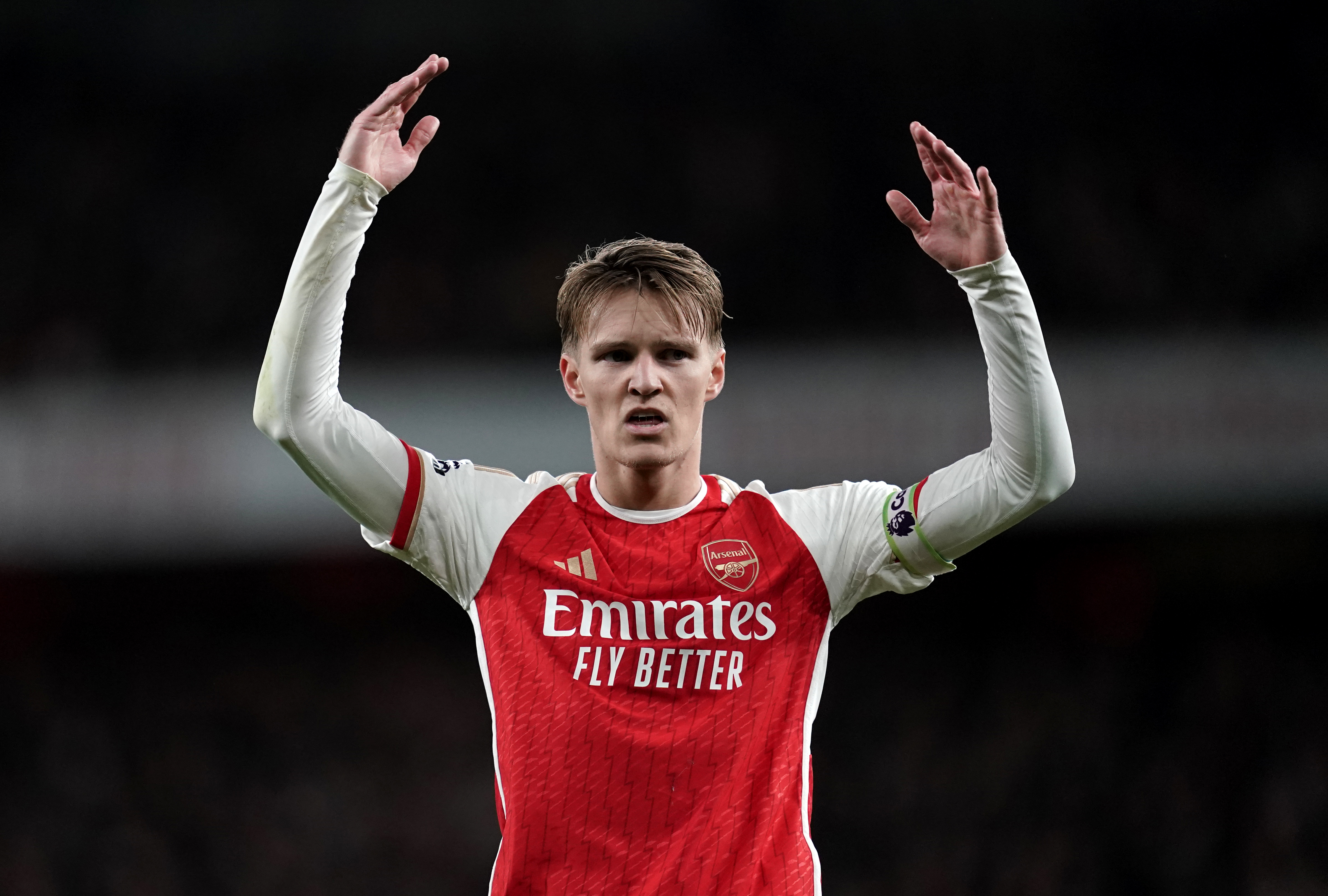 Martin Odegaard conceded Arsenal had not been clinical enough to beat West Ham