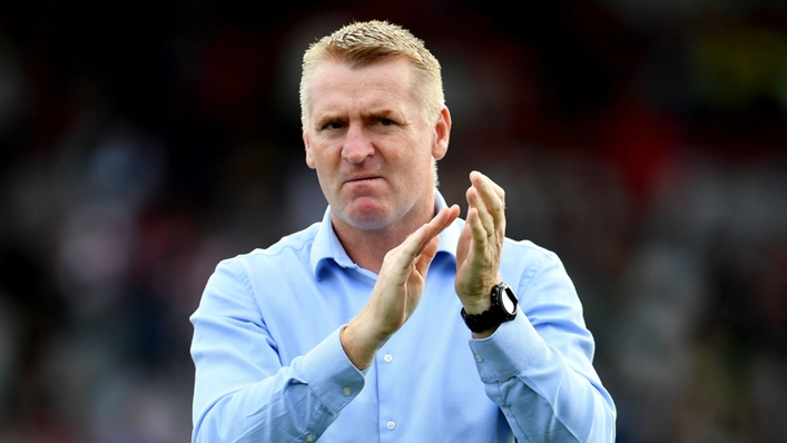 Dean Smith joined Norwich only eight days after he was sacked by Aston Villa