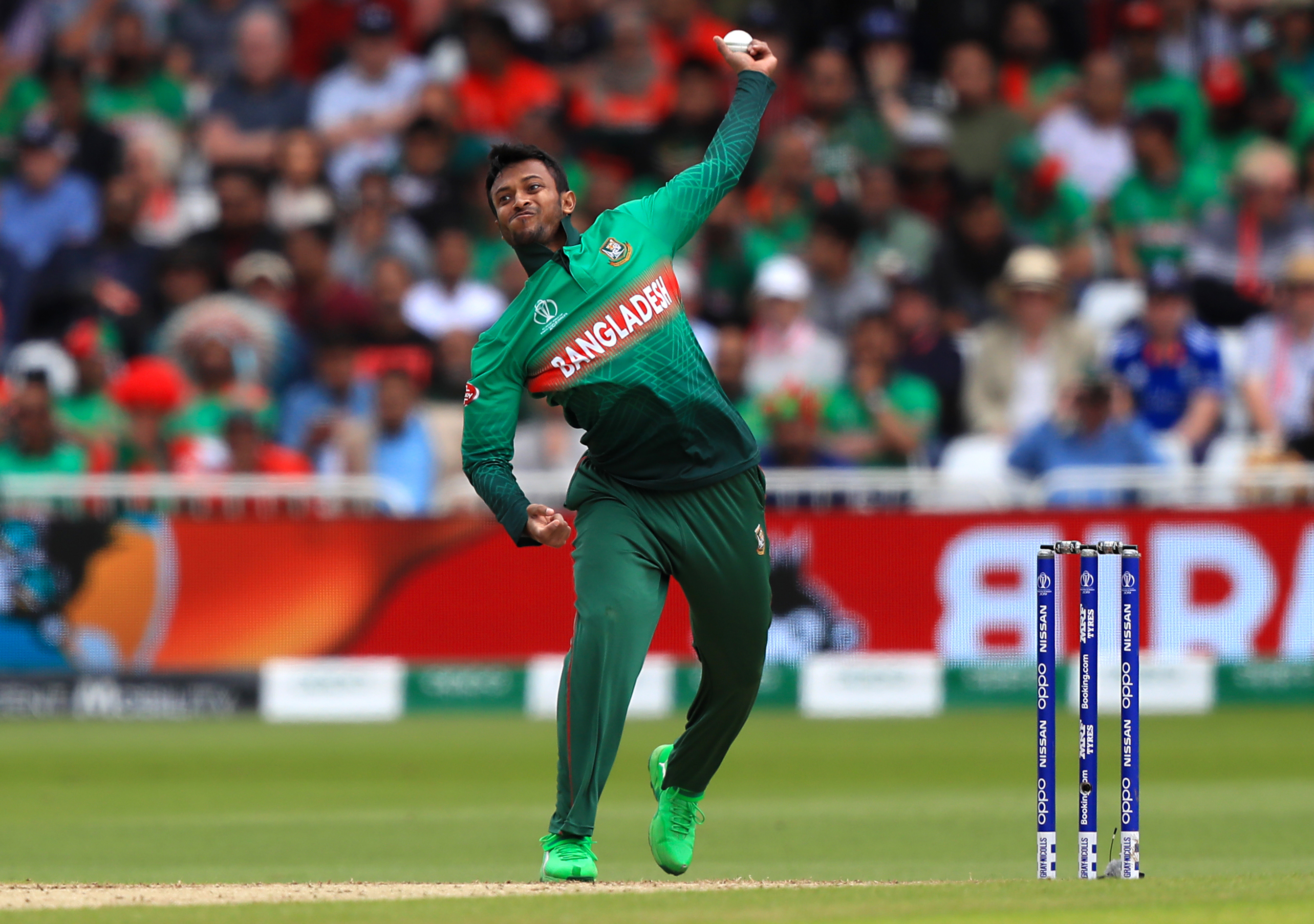 Shakib Al Hasan is a fierce competitor for Bangldesh.