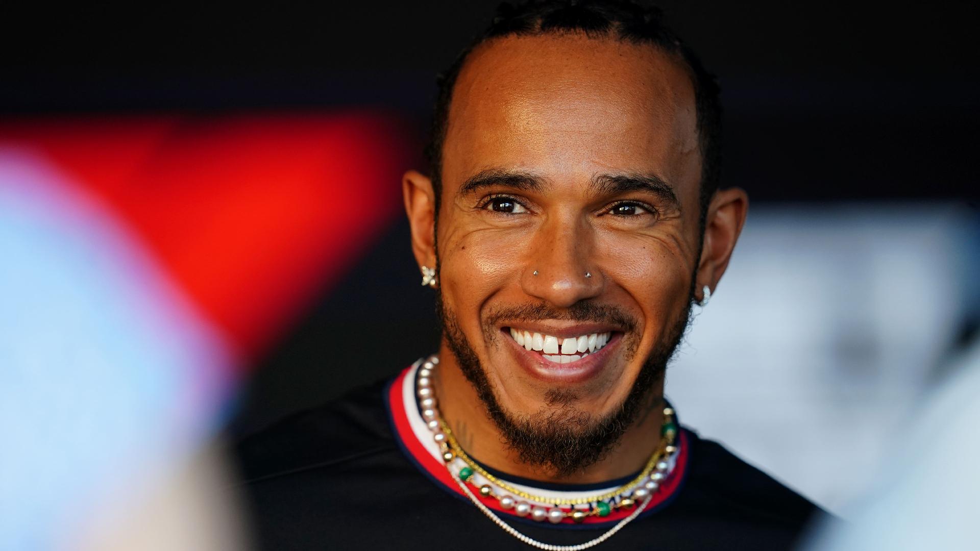 Lewis Hamilton will be staying at Mercedes until the age of 40 (David Davies/PA)