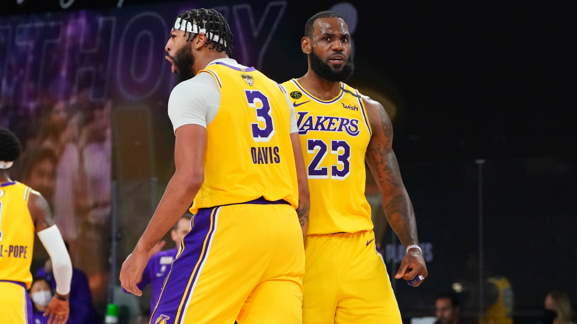 NBA Finals: LeBron and Davis lead Lakers in Game 1 blowout of Heat