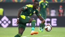 Sadio Mane in action for Senegal against Cape Verde