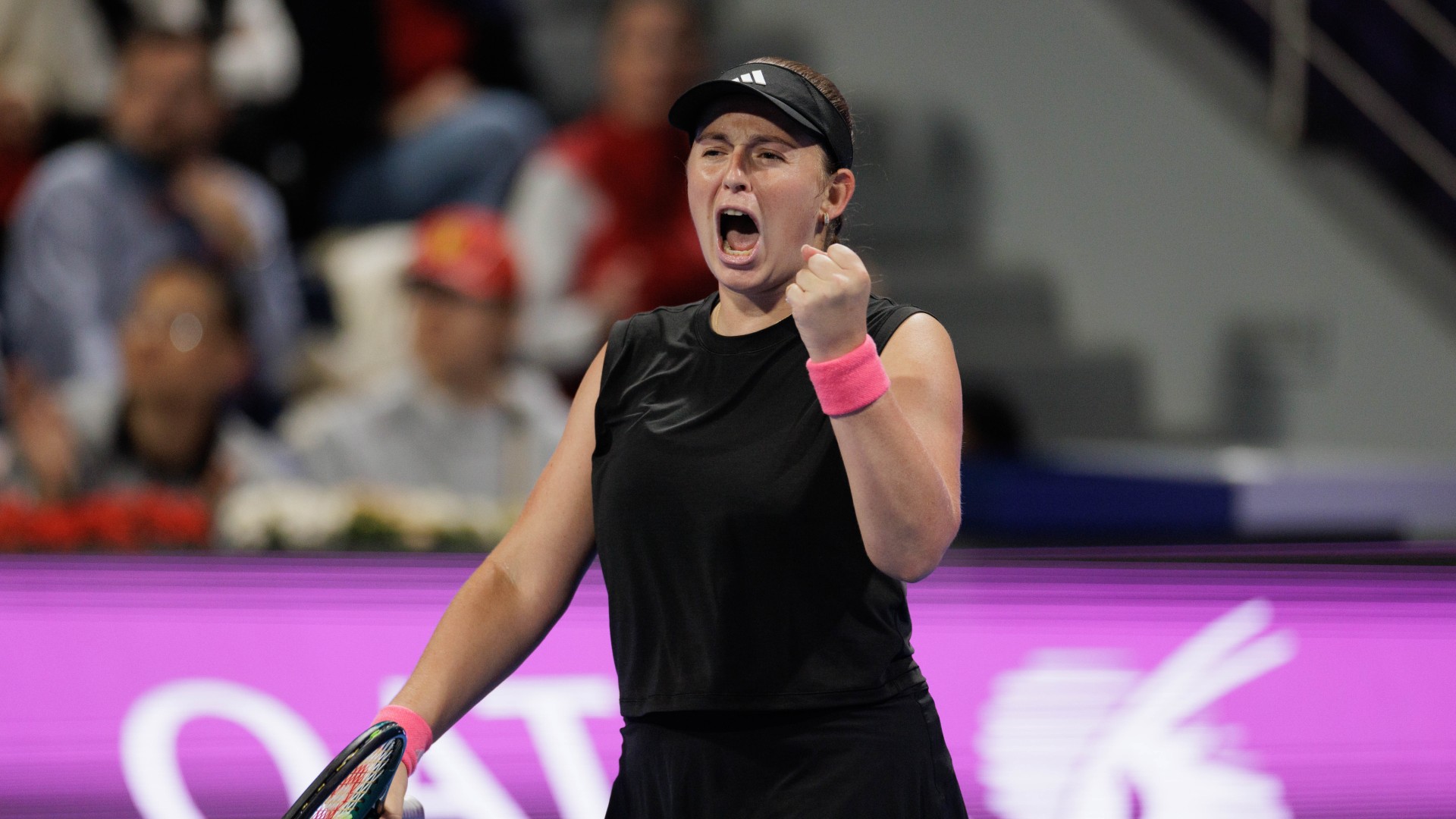 Sporty.com | ‘Angry’ Ostapenko advances to upset Qatar crowd