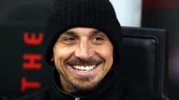 Zlatan Ibrahimovic is close to returning to action for Milan