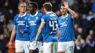 Rangers 2-0 Hibernian: Raskin and Miovski ease the pressure on Martin and send hosts into semi-finals