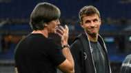 Joachim Low and Thomas Muller - cropped