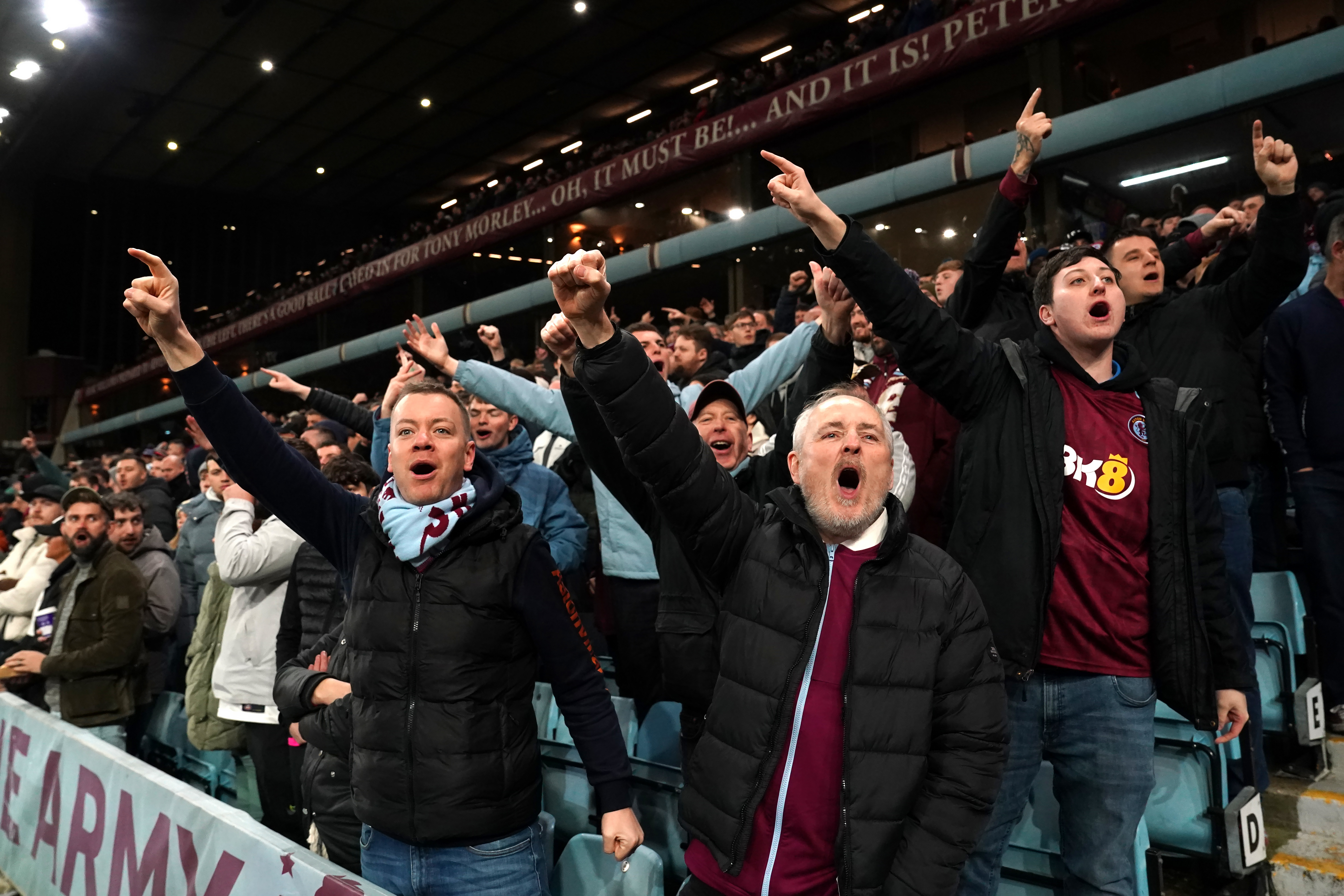 Aston Villa fans have become accustomed to seeing their team win at home