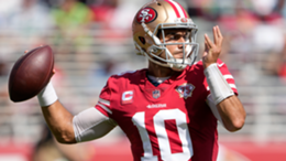 Jimmy Garoppolo remains out following shoulder surgery