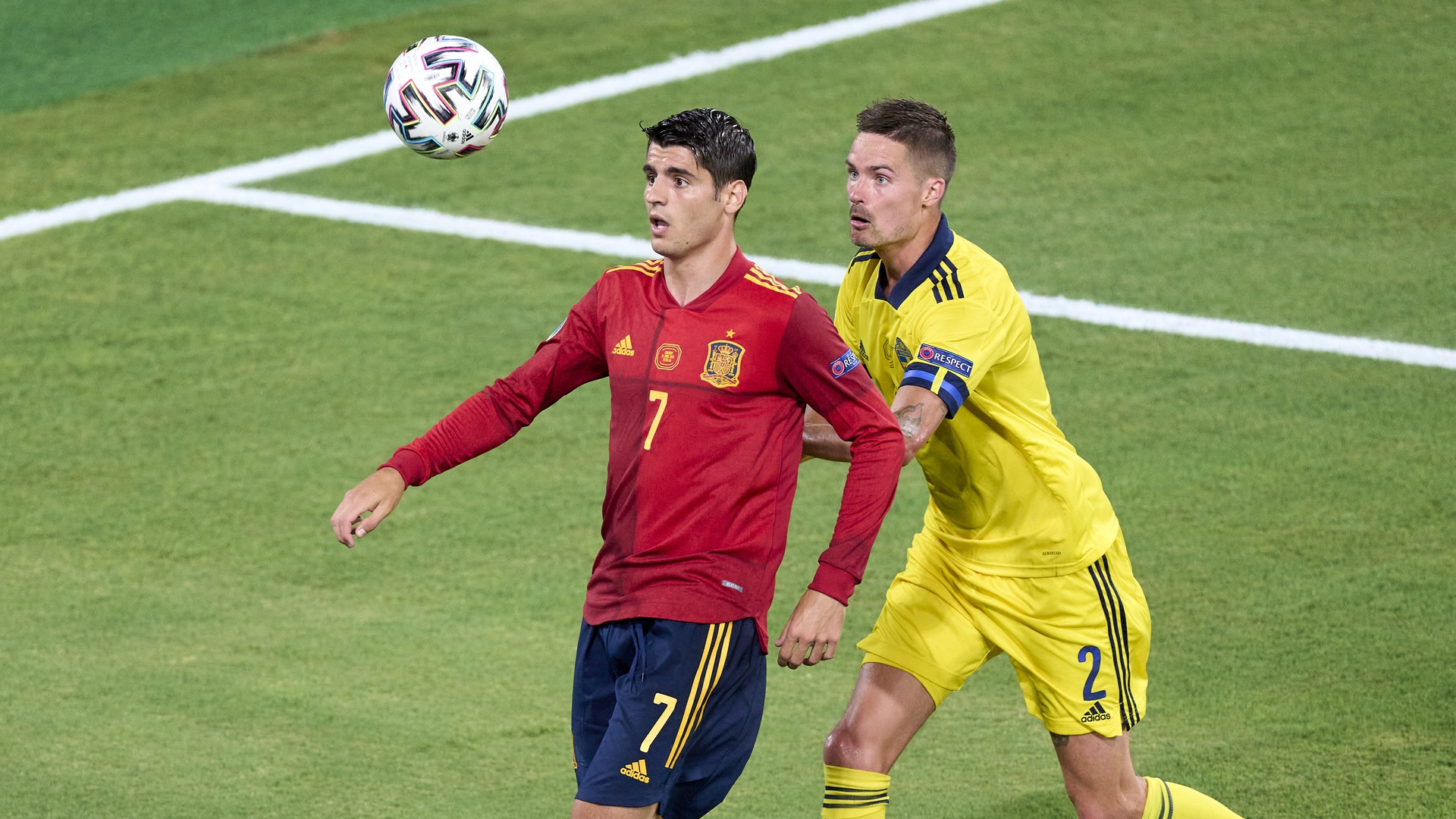 Spain striker Alvaro Morata