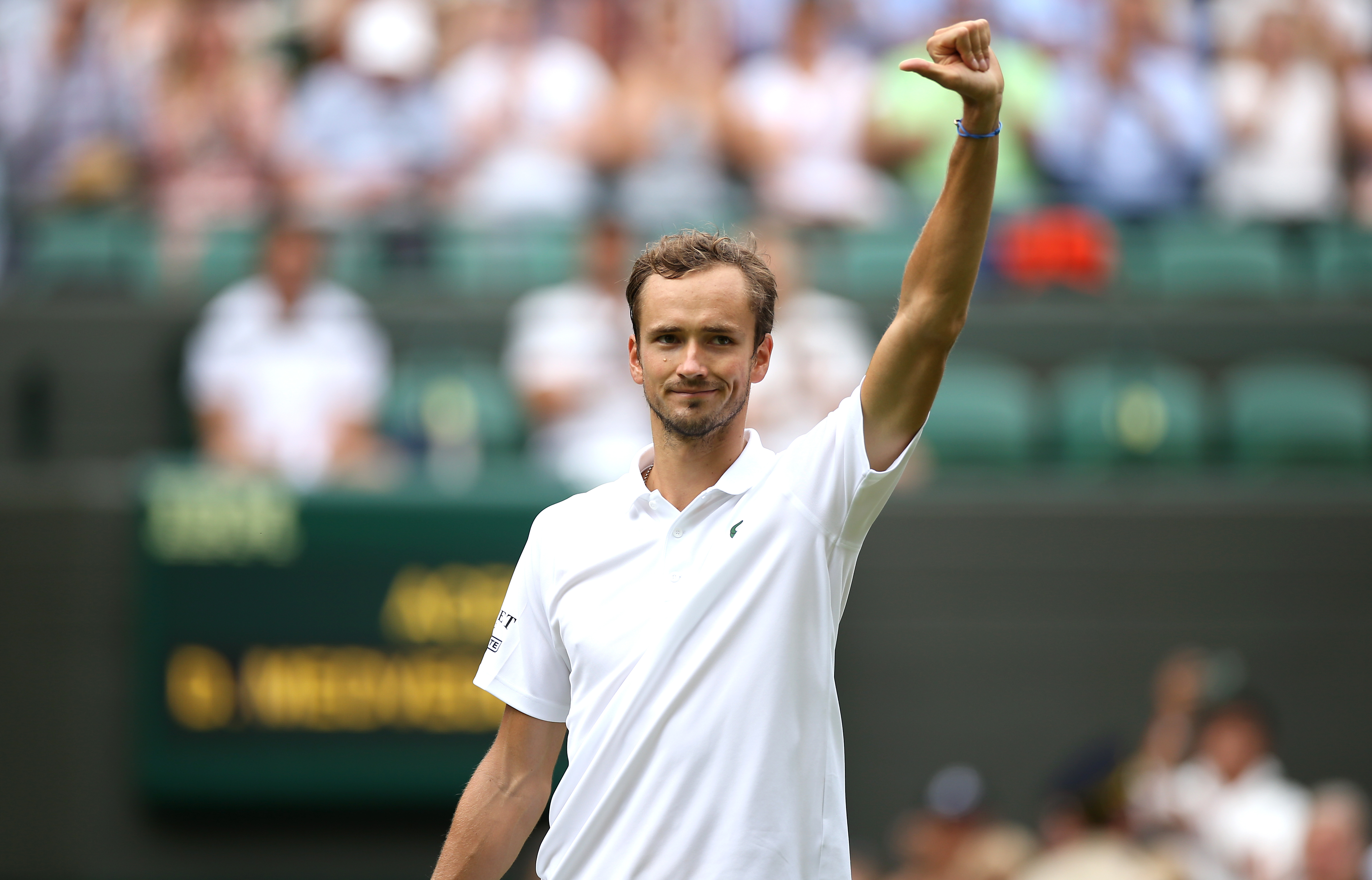 Daniil Medvedev at Wimbledon