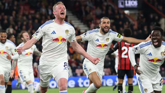 Bournemouth 2-2 Leeds United: Longstaff snatches draw with last-gasp equaliser