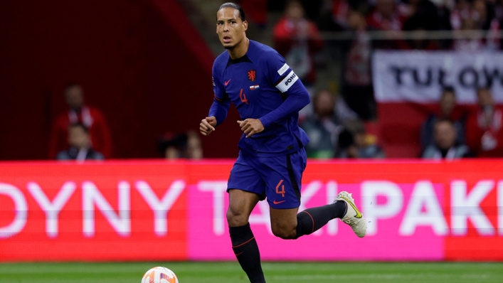 Virgil van Dijk captained his country to victory on Thursday, but has struggled with Liverpool this campaign