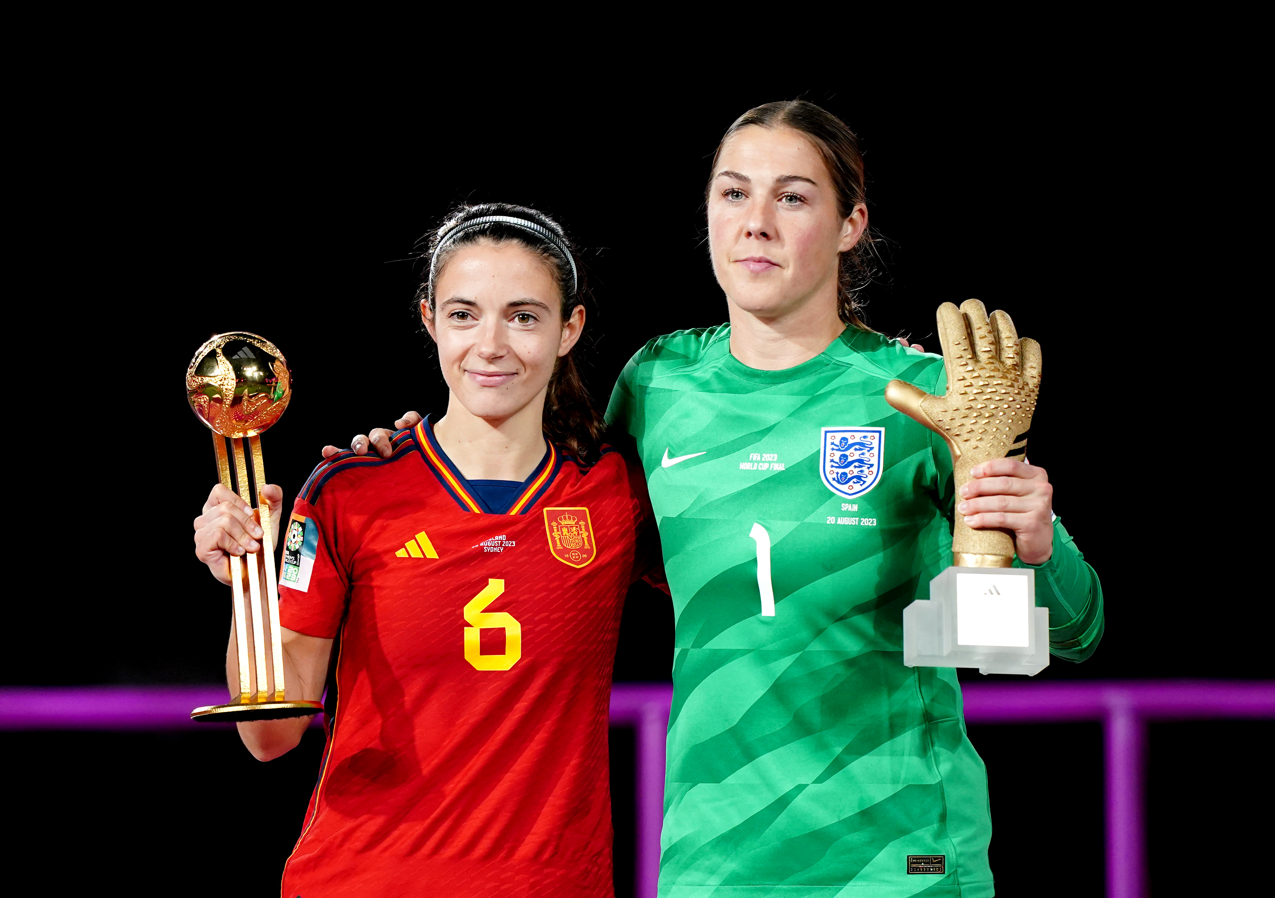 Gini Hermoso está entre los tres campeones del mundo de España preseleccionados para el máximo galardón de la FIFA