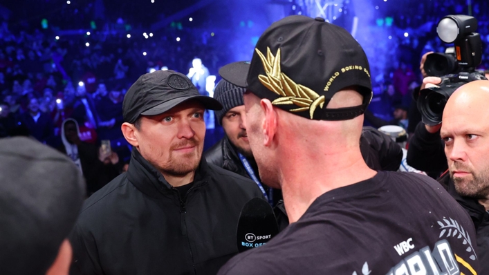 Oleksandr Usyk and Tyson Fury have been given until April 1 to agree to a fight