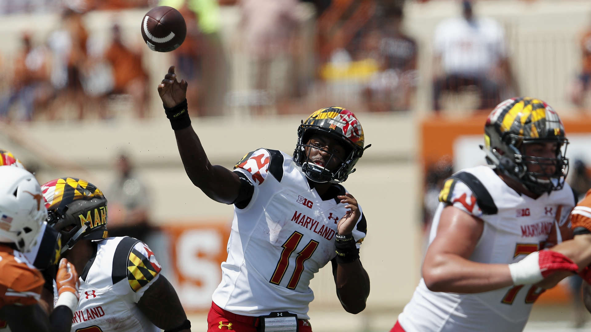 Maryland Qb Kasim Hill Tears Acl Out For Season Sporting News