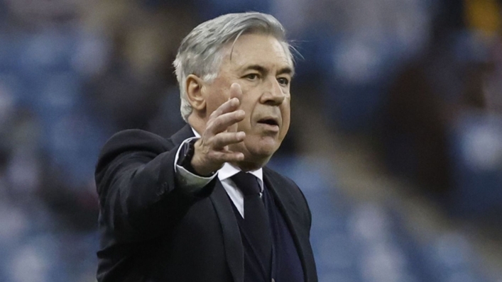 Real Madrid boss Carlo Ancelotti will hope to see his side maintain their lead in LaLiga