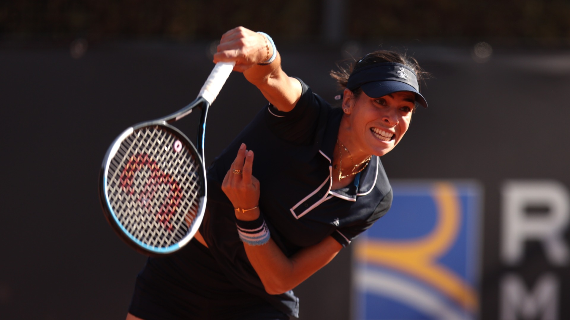 Ajla Tomljanovic in action