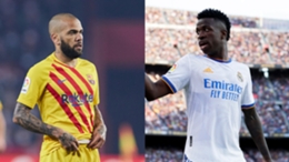Dani Alves and Vinicius Junior could face each other on Wednesday