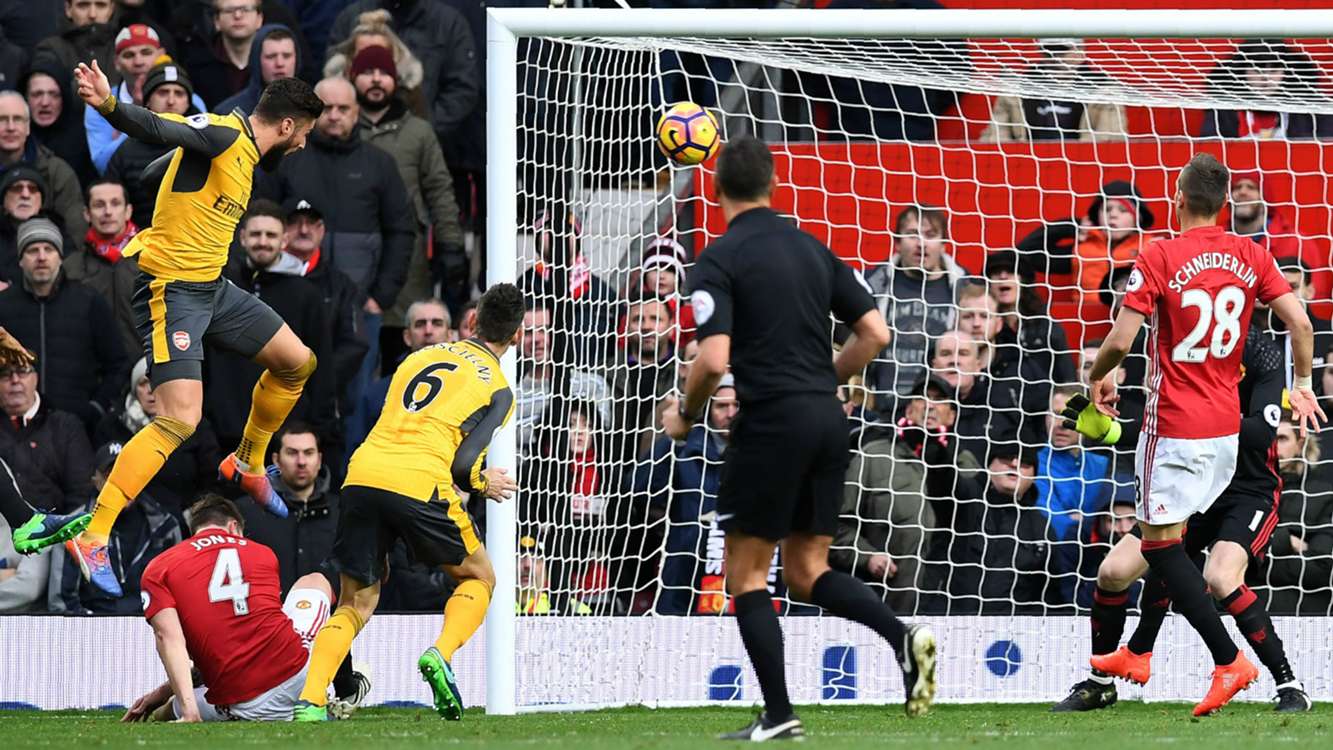 Image result for Man Utd 1-1 Arsenal: Super-sub Giroud saves Arsenal