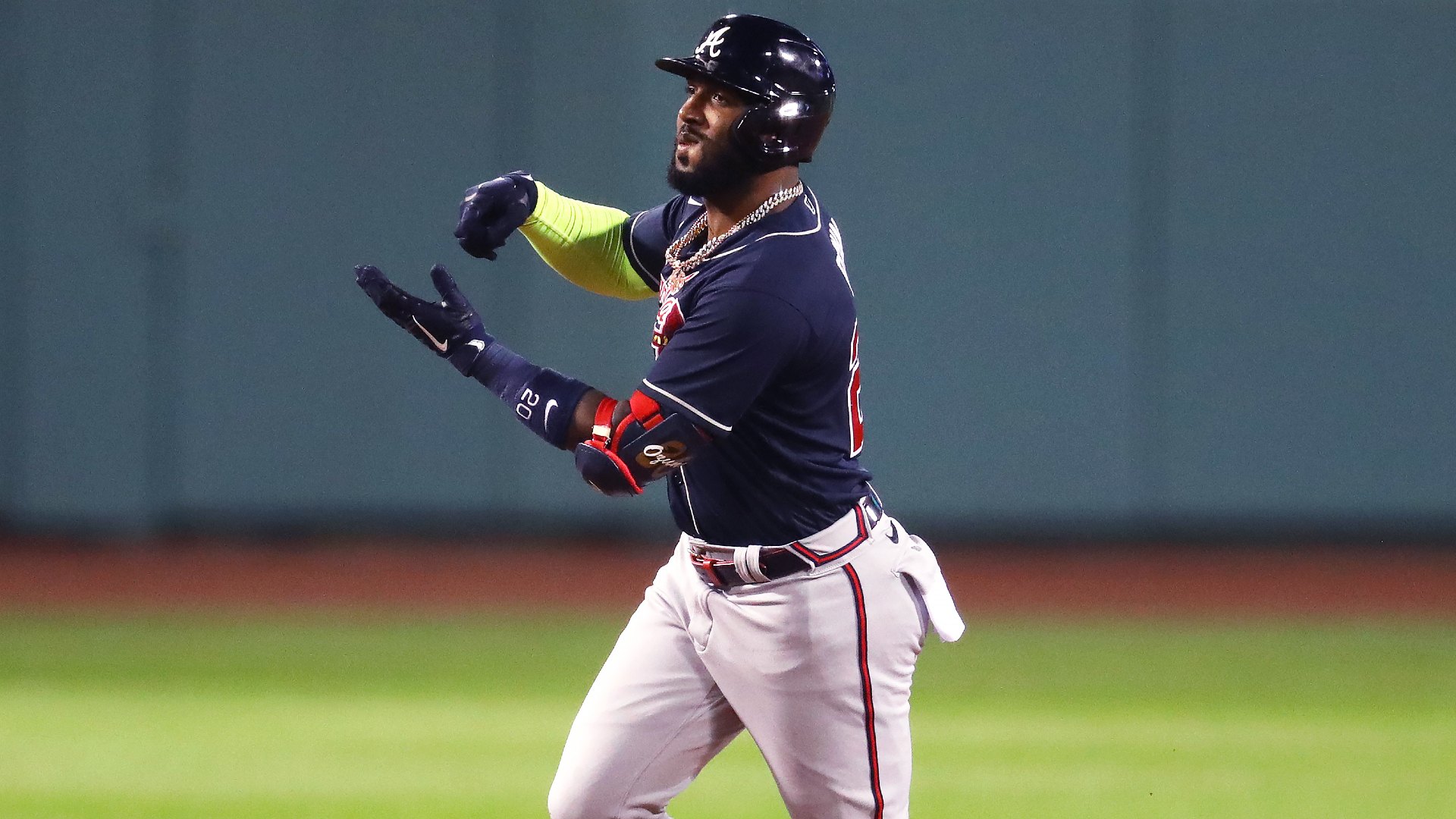 Ozuna dominates Red Sox, Marte delivers on Marlins debut