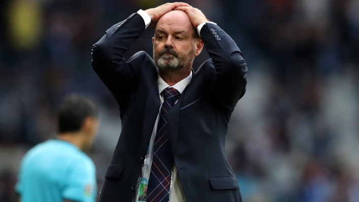 Steve Clarke cited a lack of major tournament experience as Scotland's downfall