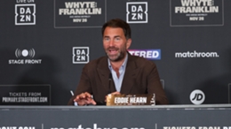 Eddie Hearn will oversee Anthony Joshua's match with Jermaine Franklin