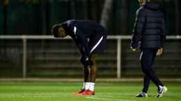 Paul Pogba pulled up injured in France training