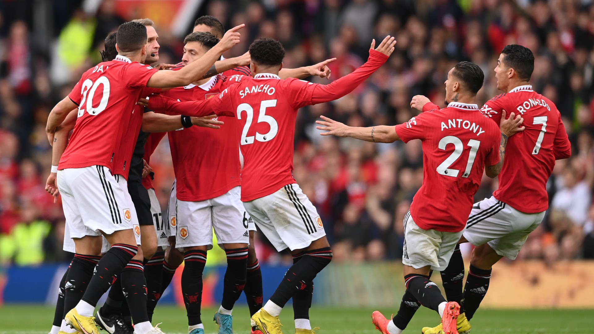Man Utd charged for protests after disallowed Ronaldo goal