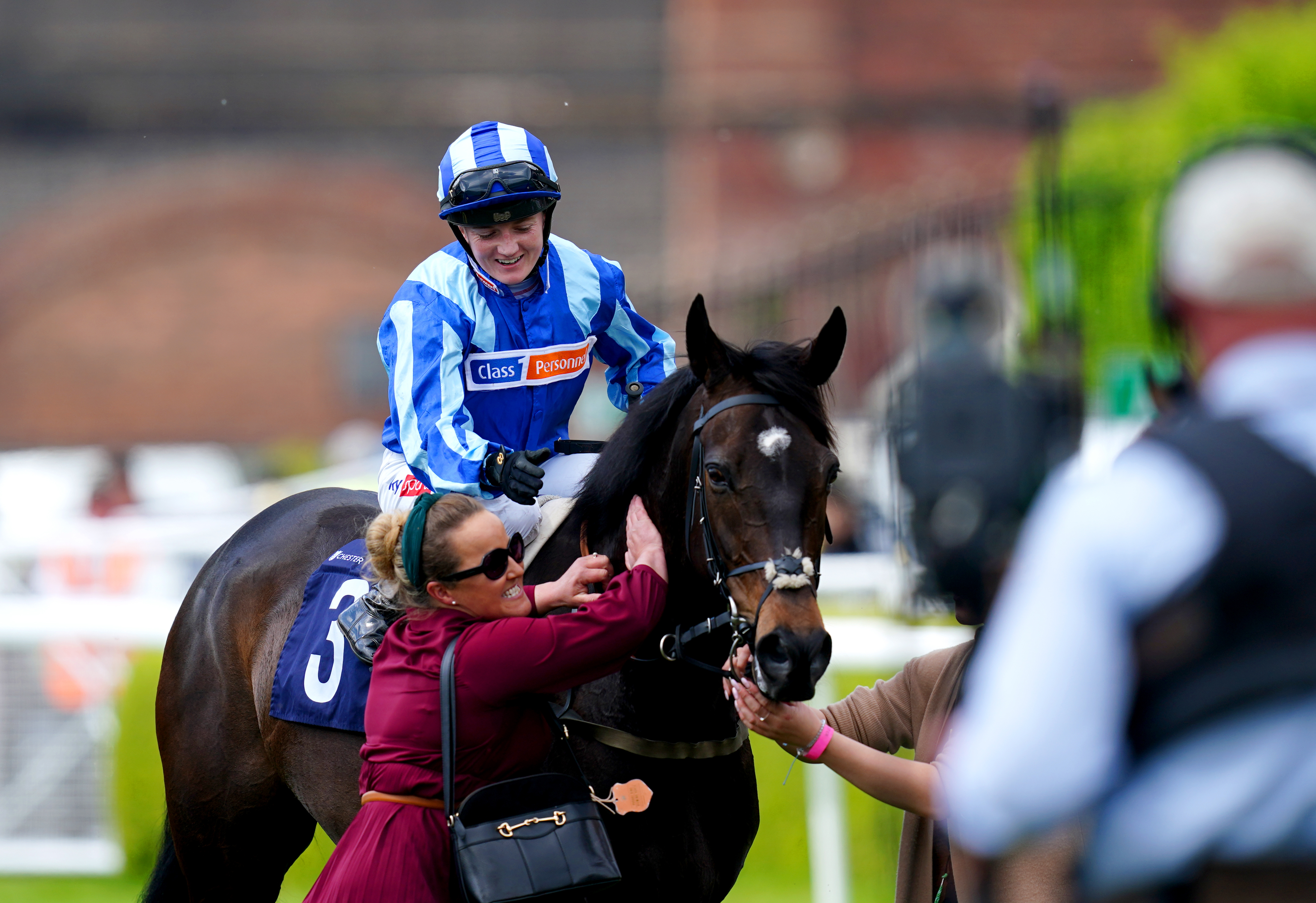Amy Murphy won the Johns Smith's Cup at York with Pride Of America last year