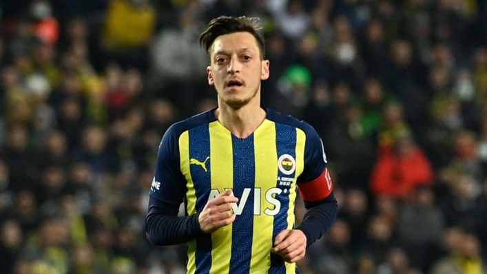 Mesut Ozil in action on Sunday against Konyaspor