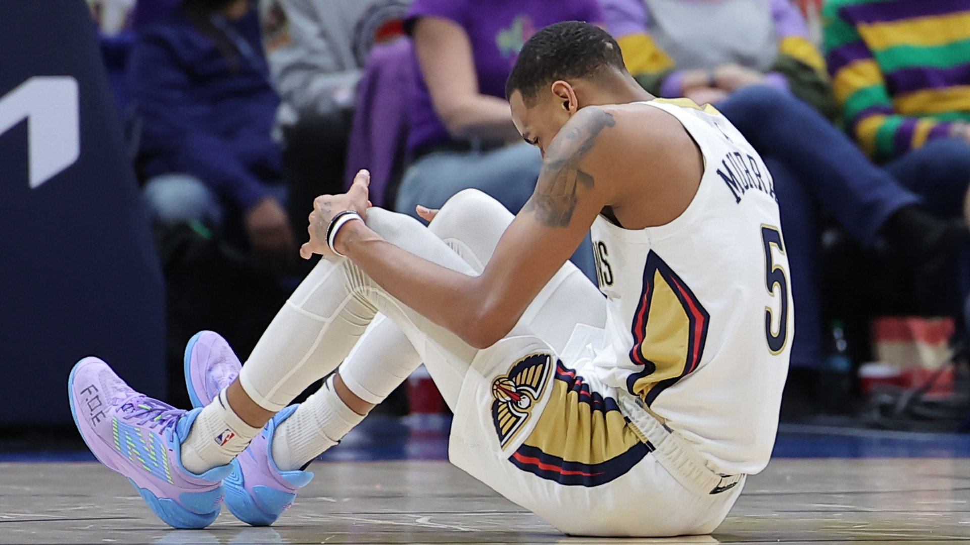 NBA: Pelicans guard Murray suffers likely torn Achilles tendon in loss to Celtics