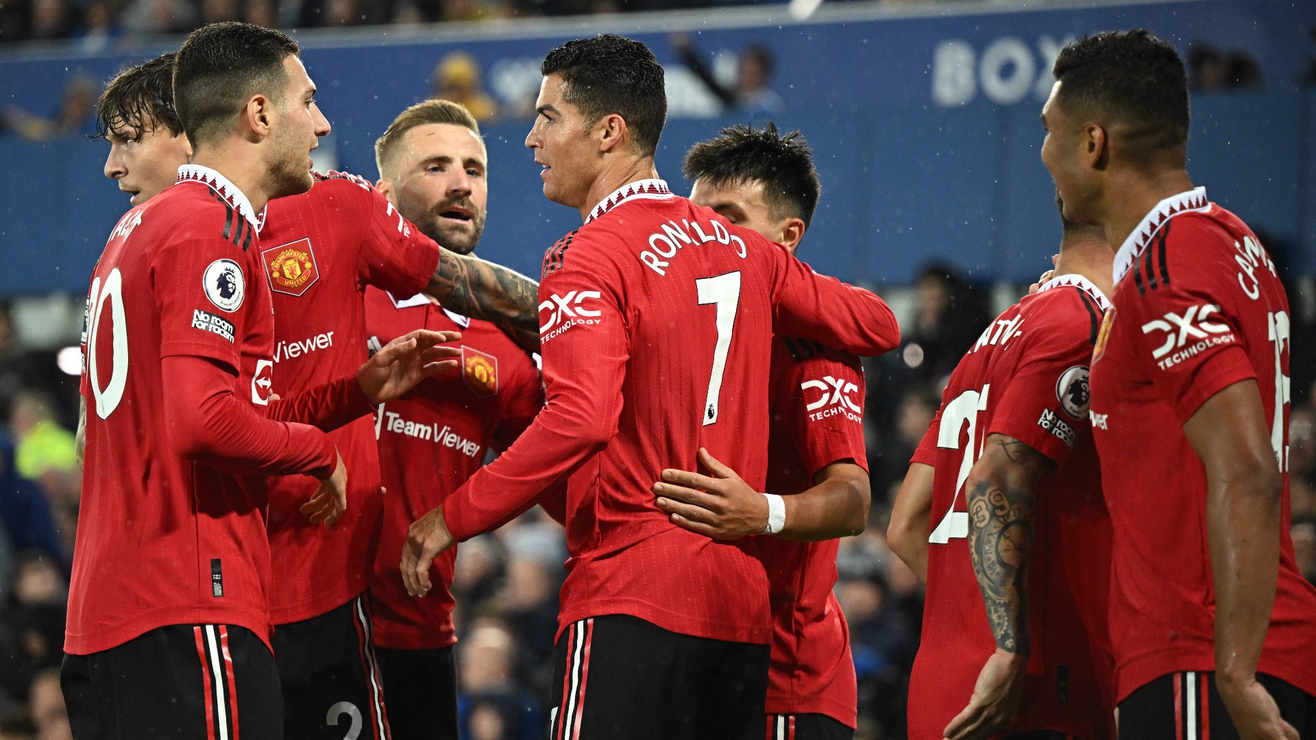 Cristiano Ronaldo's 700th club goal of career leads Manchester United to  win over Everton