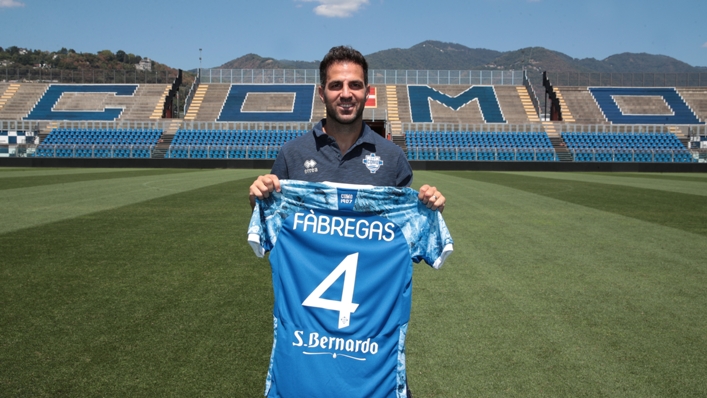 Cesc Fabregas has joined Serie B side Como on a two-year-deal