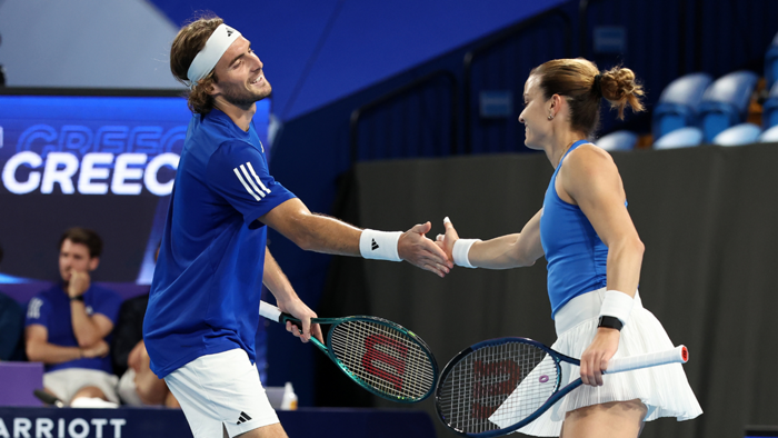 Tsitsipas inspires Greece comeback against Spain at United Cup